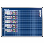 Klassen-Plantafel,  8 Stunden Mo-Fr, für 35 Klassen, 103x157 cm, 